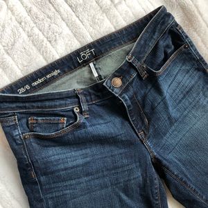 Ann Taylor LOFT Modern Straight Jeans